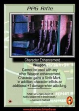 Babylon 5 CCG-ppg rifle/the shadows