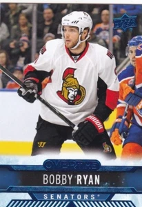 BOBBY RYAN 2017-18 17-18 UPPER DECK 1 OVERTIME BLUE ROOKIE #2 OTTAWA - Picture 1 of 1