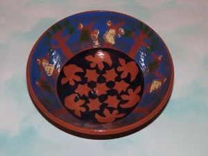 11" LARGE BOWL MARY LYNN SCHUMAKER COLORADO ART POTTERY SIGNED - Picture 1 of 2