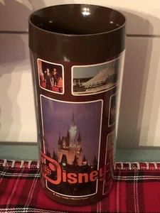 Taza de plástico vintage Mickey Mouse Walt Disney World vaso térmico para servir - Imagen 1 de 3
