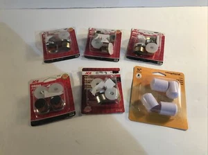 Lot of 6(4-pack) 7/8” Chair Glides NIB - Picture 1 of 6