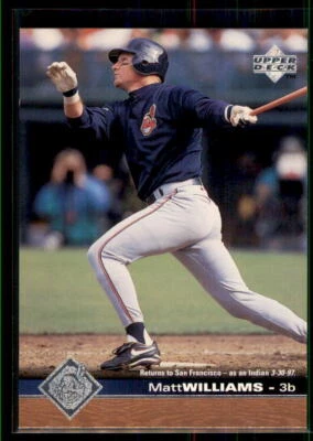 1997 Upper Deck Matt Williams #530 Cleveland Indians - Image 1 of 2