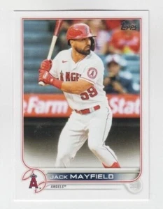 (10) Jack Mayfield 2022 TOPPS SERIES 2 CARD LOT #614 LOS ANGELES ANGELS - Picture 1 of 1