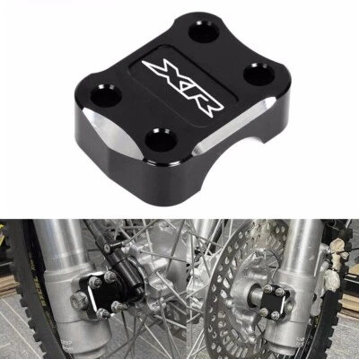 CAPA DE BRAÇADEIRA PRETA PARA SUPORTE DE EIXO DIANTEIRO PARA HONDA XR400R 1996-2004 XR650L 1993-2024 - Imagem 1 de 4