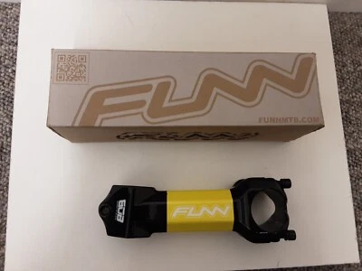 NEW 31'8 FUNN AHEAD STEM,  110MM REACH 5° RISE FOR MTB CX DOWNHILL RD BIKE TT - Image 1 of 4