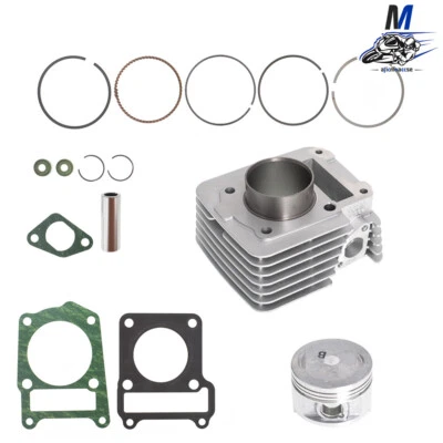 气缸活塞顶端重建套件适用于雅马哈 TTR125 TTR125E 2000 - 2005 — 第 1/4 张图片