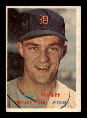 1957 Topps #60 Billy Hoeft Tigers VG-EX+ *u9 - Image 1 of 2