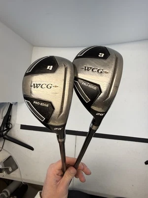 Warrior Custom Golf WCG Pro-Edge 3 & 4 Hybrid 20, 23 Degree Graphite Custom Flex - Image 1 of 4