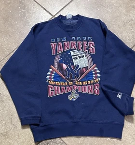 Vintage New York Yankees Sweatshirt Herren XL Starter World Series Crewneck MLB 1996 - Bild 1 von 4