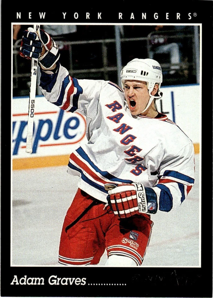1993 Pinnacle #99 Adam Graves - New York Rangers - Image 1 of 2