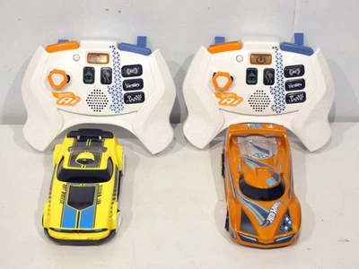 Lot of 2 Hot Wheels Ai Intelligent Race System Smart Cars With Remotes - Image 1 of 4