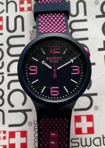 Swatch BBCandy SO27N103 Big Bold 47mm Bioceramic Excellent Condition - Picture 1 of 7