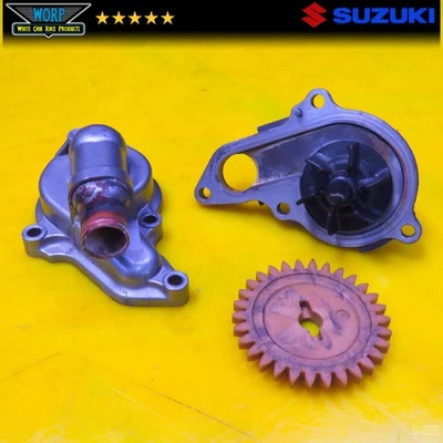 OEM 2002 SUZUKI DRZ400E WATERPUMP WATER COOLANT PUMP IMPELLER + CASE 00-07 - Image 1 of 4
