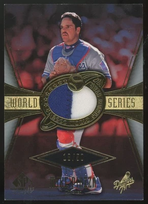 2004 SP Game Used Mike Piazza World Series Patch /50 #WSS-MP1 - Image 1 of 2