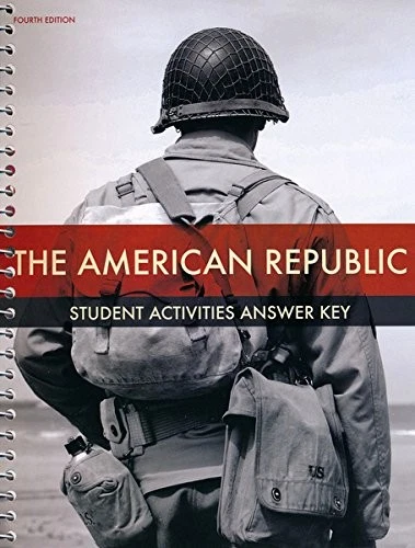 AMERICAN REPUBLIC ACTIVITIES MANUAL TEACHER'S EDITION (4TH By Bju Press **Mint** - Image 1 of 1