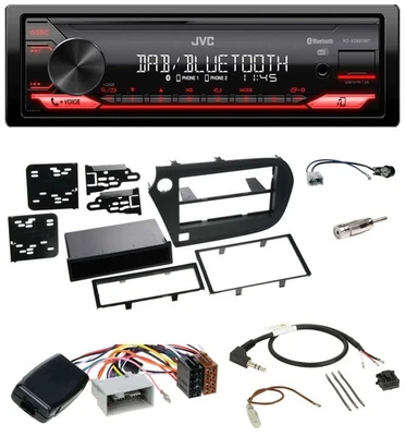 JVC Bluetooth USB DAB Lenkrad Autoradio für Honda Insight ZE2 2009-2013 - Bild 1 von 4