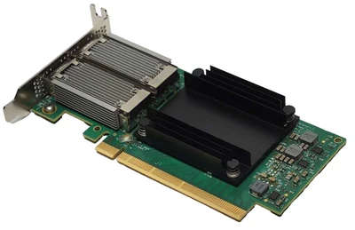 Tarjeta adaptadora de red HPE Mellanox CX556A doble puerto 100 GbE 878579-001 bajo perfil Foto 1 de 3