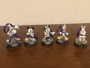 Mickey Mouse and Friends Disney 100 Platin Skizzenbuch Ornament 5-teiliges Set Neu im Karton - Bild 1 von 7