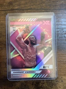 2021 Panini Chronicles UFC - Xr Khamzat Chimaev #200 Pink (RC) - Picture 1 of 1