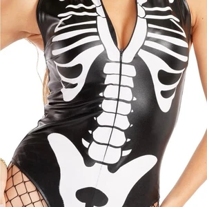 Tipsy Elves Black and White Skeleton Costume Xl NWT - Picture 1 of 8