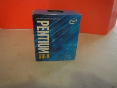Intel Pentium Gold Dual Core Processor G5400 3.7GHz BX80684G5400 With Fan SR3X9 - Image 1 of 4