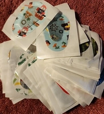 Parches para ojos de bebé 36 piezas 9 patrones X 4 Foto 1 de 3