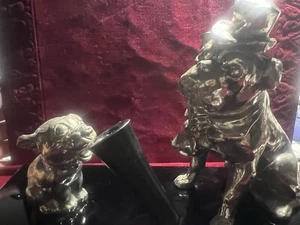 Support Pen Fountain Pen Penholder Sculptures Dogs Mastino base scrivania - Picture 1 of 15