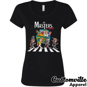 The Masters of Rock Womens T shirt funny Kiss Scooby humor cartoon gift shirt - Picture 1 of 9