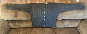 Vintage Fieldmaster Gray Sweater Mens Large MADE IN ITALY Low Price *FREE SHIP* - Picture 1 of 4