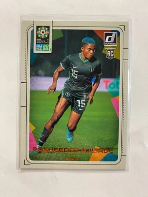 Rasheedat Ajibade 2023 Women's World Cup #125 Panini Donruss Card Nigeria - Image 1 of 2
