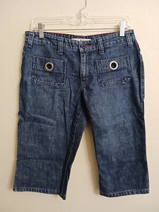 Tommy Hilfiger 23" Waist Size 6 Womens Denim Capris Cropped Pants - Picture 1 of 3