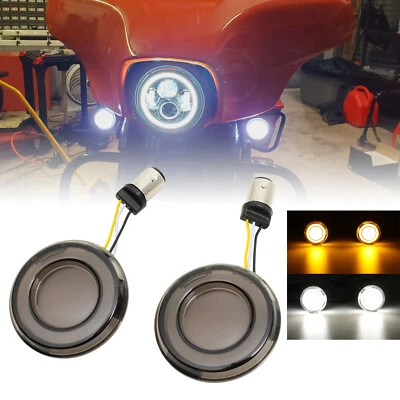 Motorrad 1157 LED Blinker für Harley Touring Street Glide Road Glide Sportster - Bild 1 von 4
