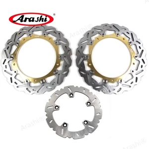 Front Rear Brake Discs For BMW R1200RT 2005-2013 R1200S 2006-2008 R1200ST 05-08 - Picture 1 of 15