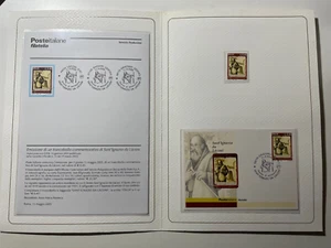 2005 Folder Grandi Eventi Filatelici Sant'Ignazio da Laconi Annullo Oristano - Picture 1 of 2