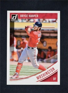 2018 Donruss Baseball Blank Back Bryce Harper