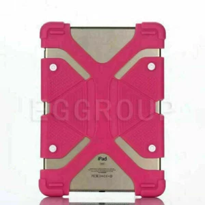 Universal 7" 8" 10" inch Tablet Soft Case Kids Shockproof Silicone Stand Cover - Picture 1 of 28
