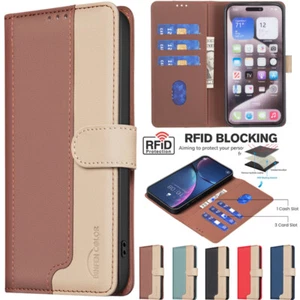 For Nokia g42 g22 C22 C32 Magnetic Flip Leather Patterned Wallet Card Case Cover - Picture 1 of 31