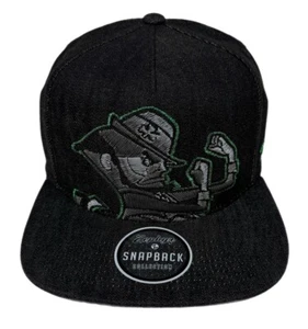 Zephyr NCAA Notre Dame Fighting Irish "Moonshine" Flat Bill SnapBack Hat NWT - Picture 1 of 5