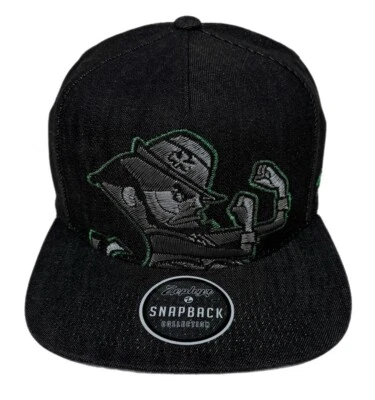 Zephyr NCAA Notre Dame Fighting Irish "Moonshine" Flat Bill SnapBack Hat NWT - Image 1 of 4