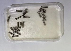 RELOJ CRONÓGRAFO CARTIER SANTOS 100 CAJA TRASERA ACERO TORNILLO X 22 (NOS Y ORIGINAL) - Imagen 1 de 2