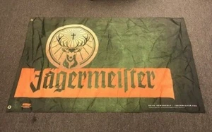 Jagermeister Indoor/Outdoor Flag Banner Bar Pub Man Cave Wall 3'x5' NIP - Picture 1 of 3