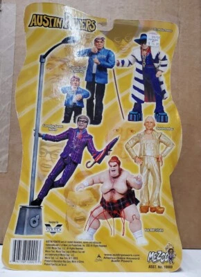 Figura de acción Austin Powers Carnaby Street Austin Mezco 2002 nueva en caja Foto 1 de 2