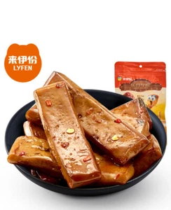 来伊份QQ豆干125g 即食豆腐干豆制品素食办公室休闲零食好吃的食品 香辣/五香 - Picture 1 of 3