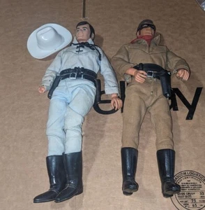 Figurine Gabriel Lone Ranger 1973 vintage una completa e ricambi extra - Foto 1 di 11