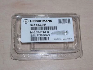 NEW - Hirschmann M-SFP-SX/LC 943014001 943 014-001 SFP Fiberoptic Gigabit MM - Imagen 1 de 3
