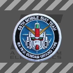 Gundam 08th MS Team, RX-79G 'Bodentyp', Militär Anime Moral Airsoft Patch - Bild 1 von 1