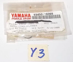 YAMAHA 1981 2011 YZ125 YZ80 TTR125 RADIAN SECA RIVA 200 TMAX CIRCLIP 93450-16068 - Picture 1 of 1
