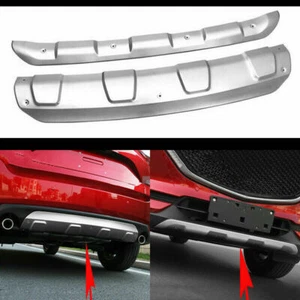 For Mazda CX-5 2017-2021 Front&Rear Bumper Board Skid Plate Bar Guards aluminum - Picture 1 of 8