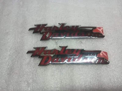 Harley Davidson Sportster Gas Tank Badges OEM - Image 1 of 4
