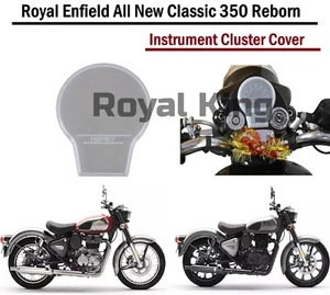 Plastica "Instrument Cluster Cover" adatta per Royal Enfield tutto nuovo Clas... - Foto 1 di 11